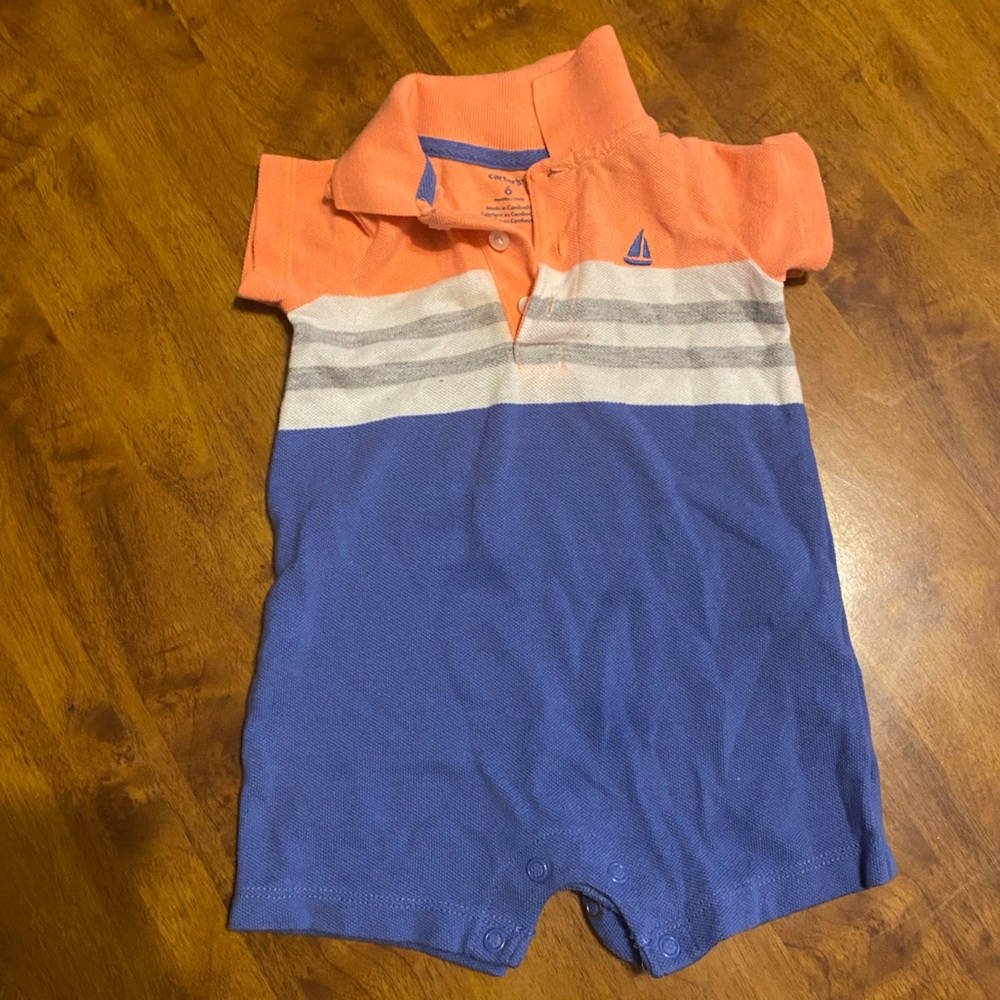 Collard summer romper